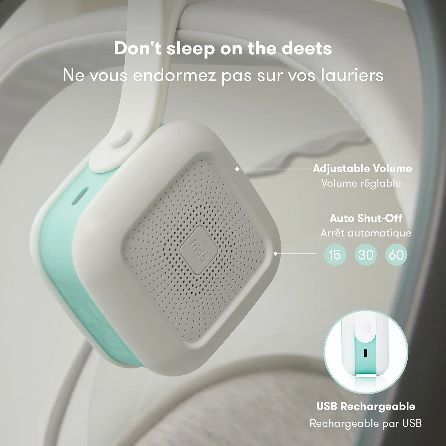 2-in-1 Portable Sound Machine & Nightlight - Image 2