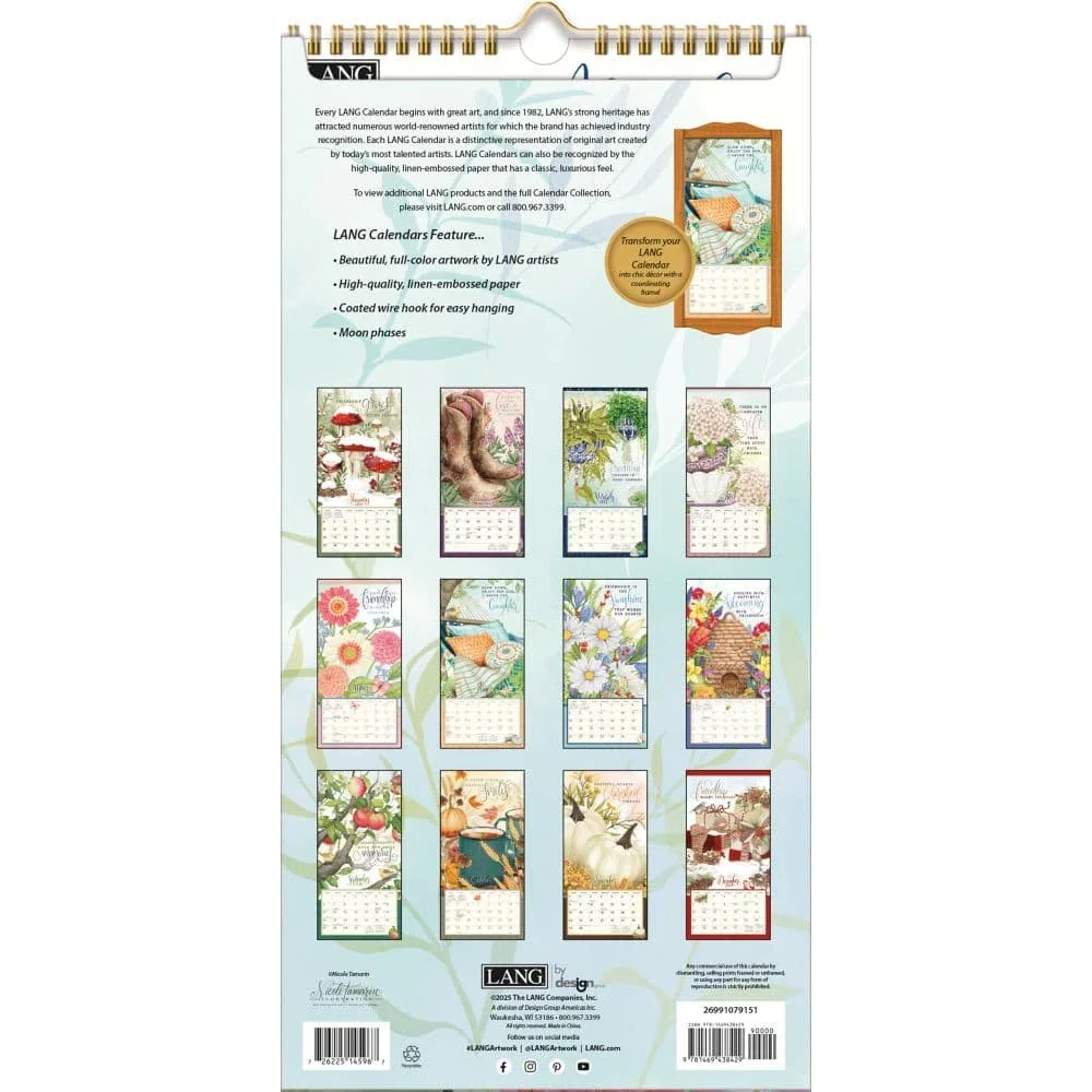 Abundant Friendship 2026 Lang Vertical Calendar - Image 3
