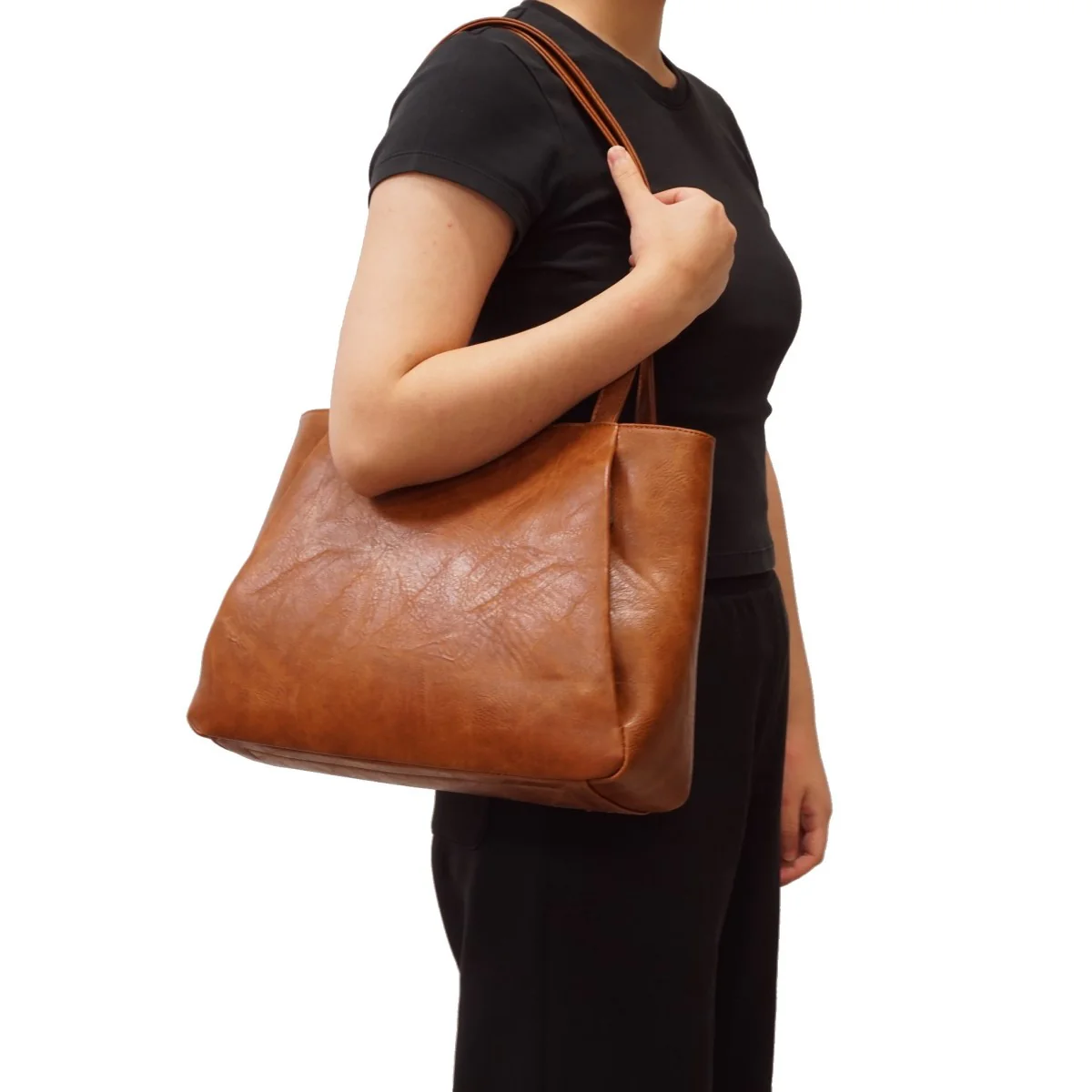 Adelyn Tote - Black - Image 4