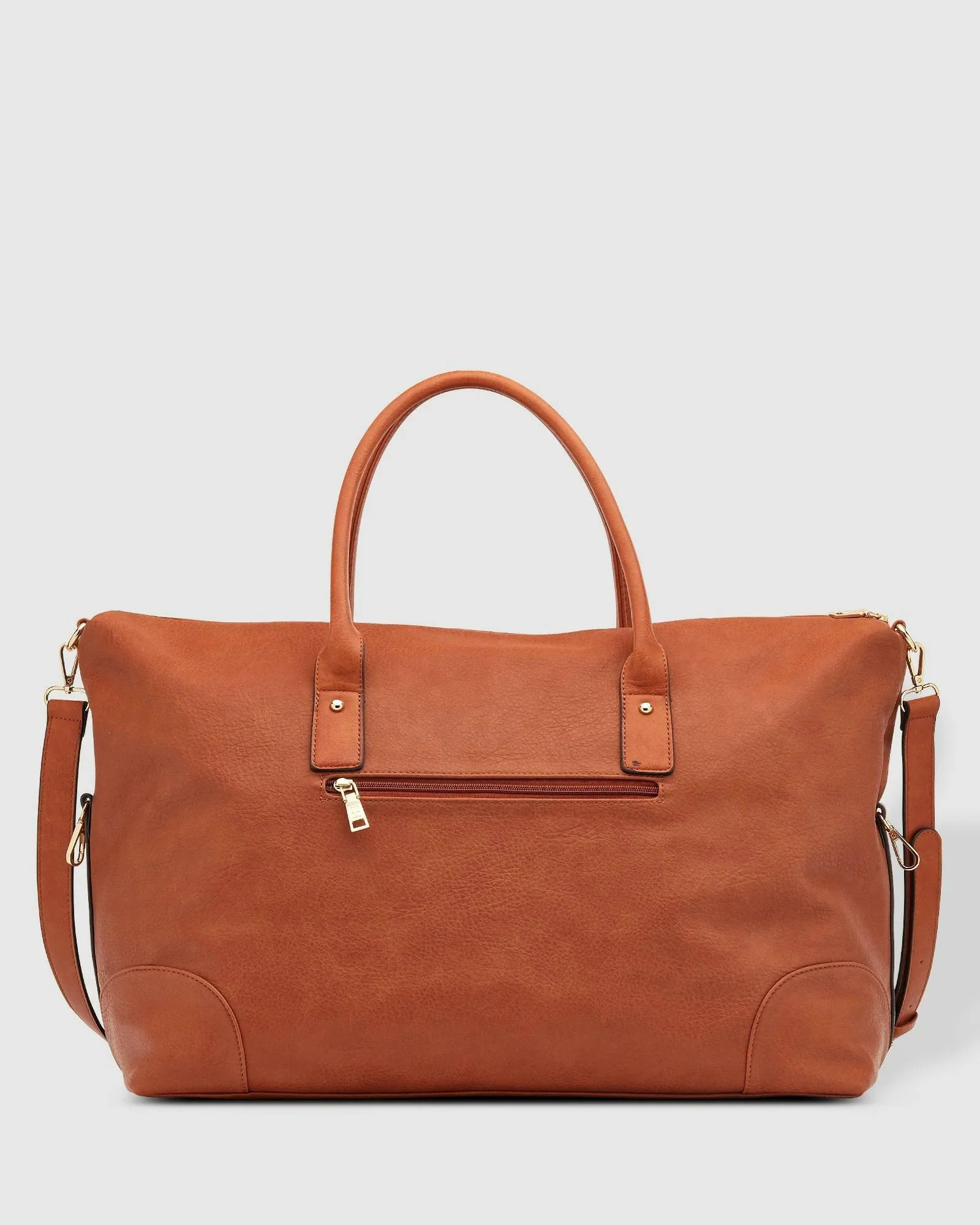 Alexis Stripe Travel Bag - Tan - Image 3