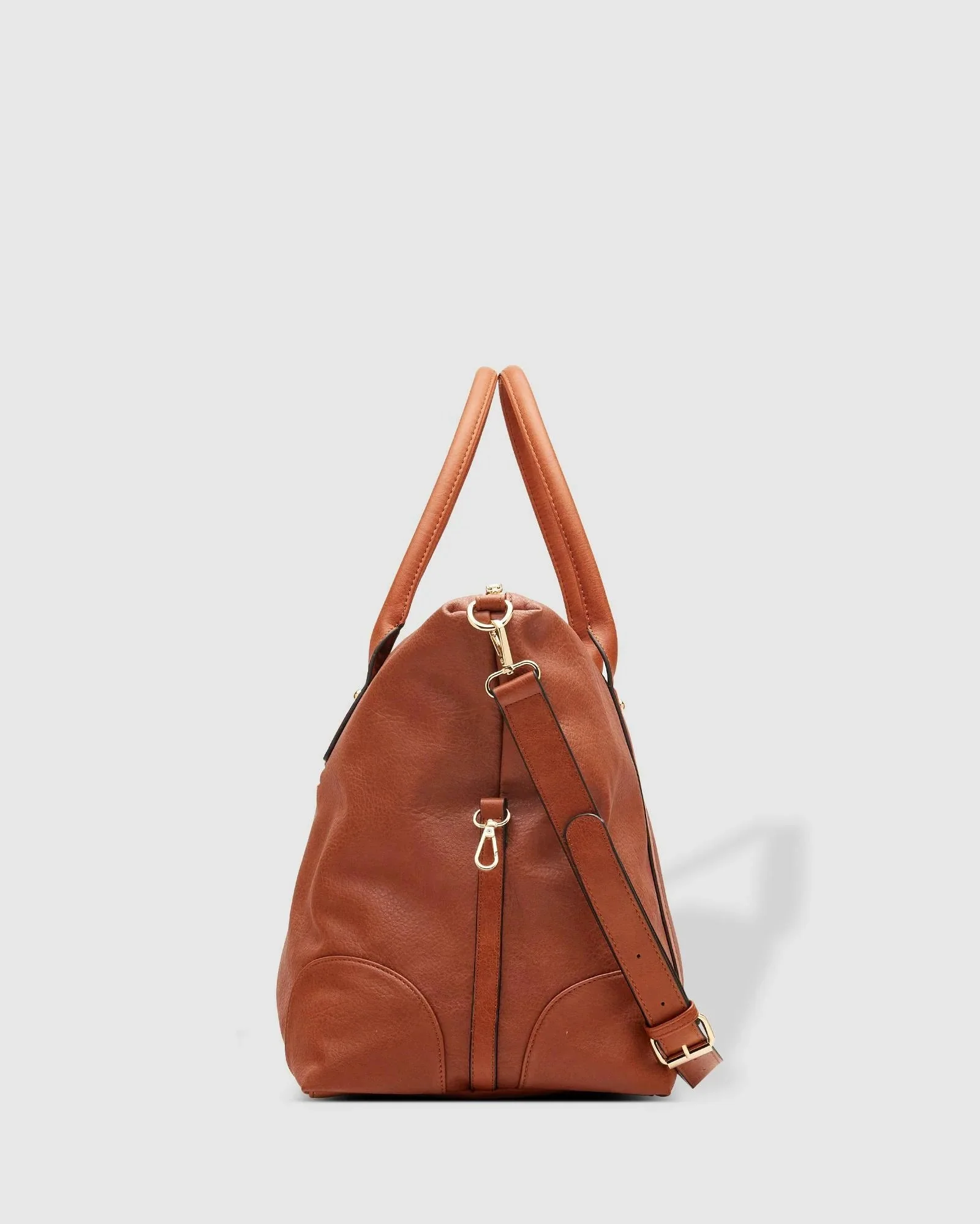 Alexis Stripe Travel Bag - Tan - Image 5