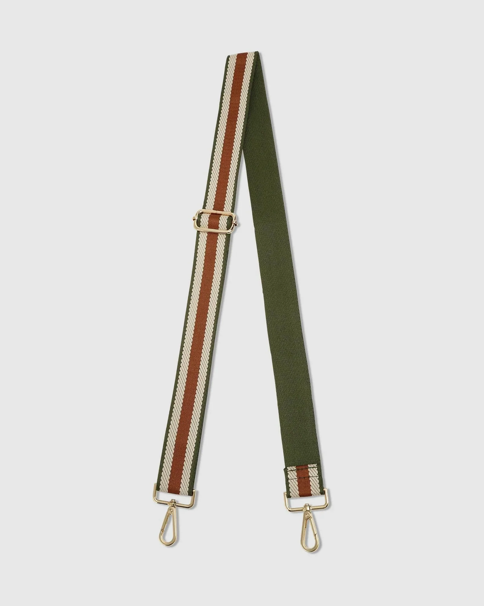 Alexis Stripe Travel Bag - Tan - Image 6