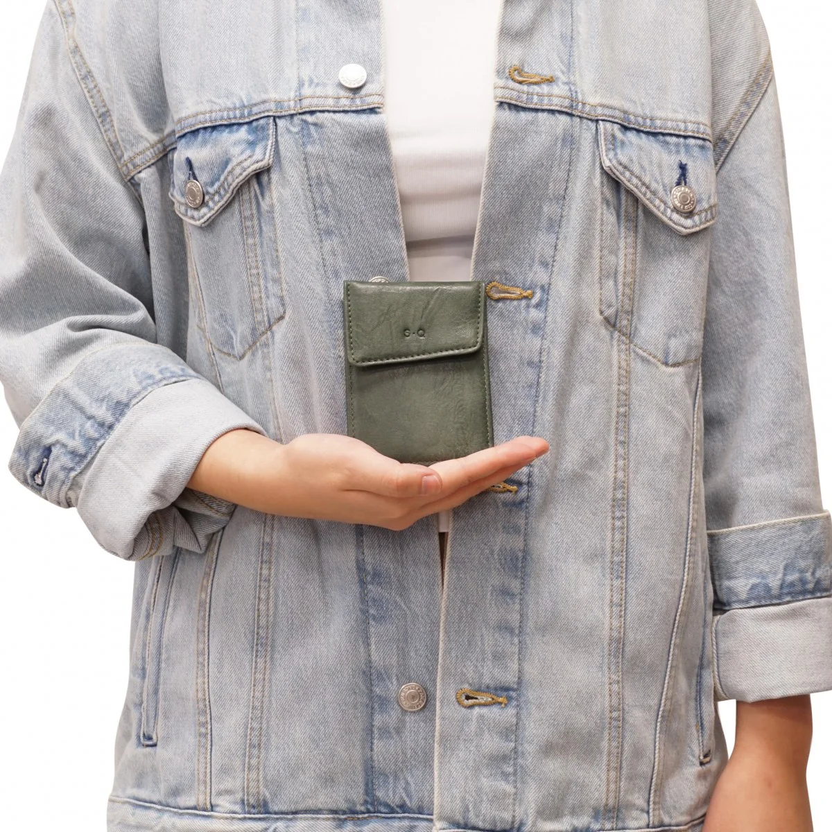 Alora Card Holder - Charcoal Grey FINAL SALE - Image 3