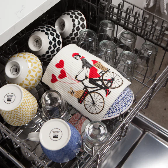 Tour de Paris Swedish Sponge Cloth - Image 2