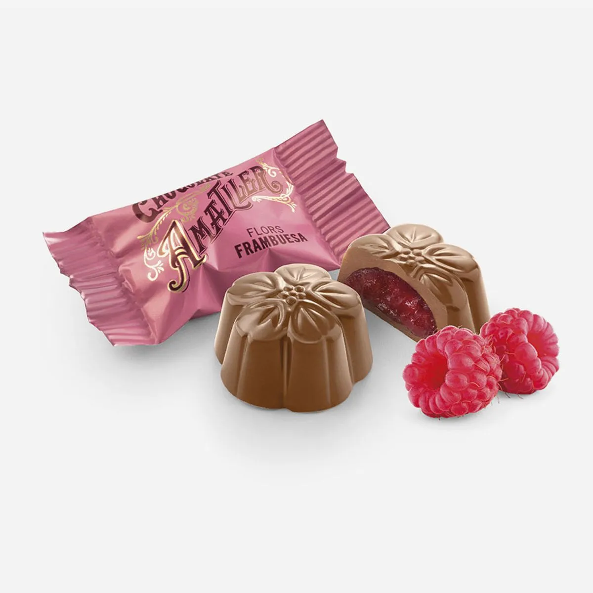 Amatiler Milk Chocolate With Raspberry - Image 2