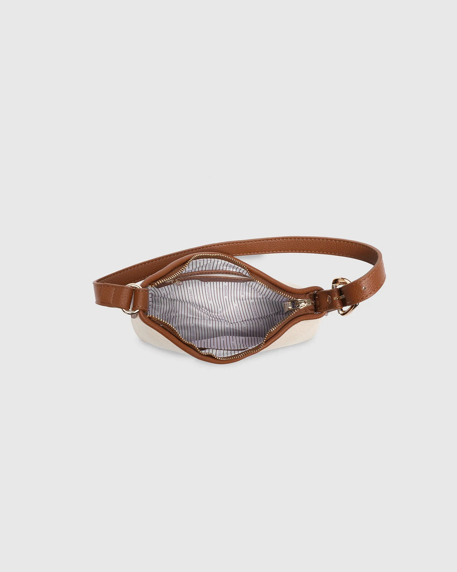 Amelia Shoulder Bag - Canvas Tan - Image 3