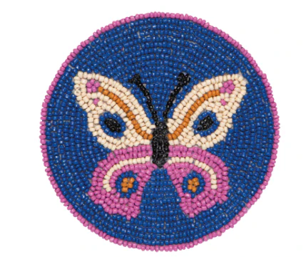 Aurora Beaded Coasters - Assorted - Image 4