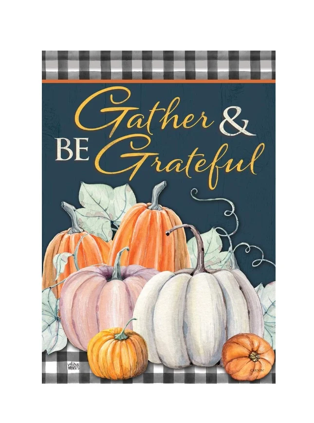 Autumn/Thanksgiving/Halloween Garden Flag - Image 10