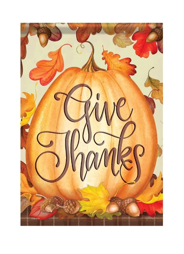 Autumn/Thanksgiving/Halloween Garden Flag - Image 11