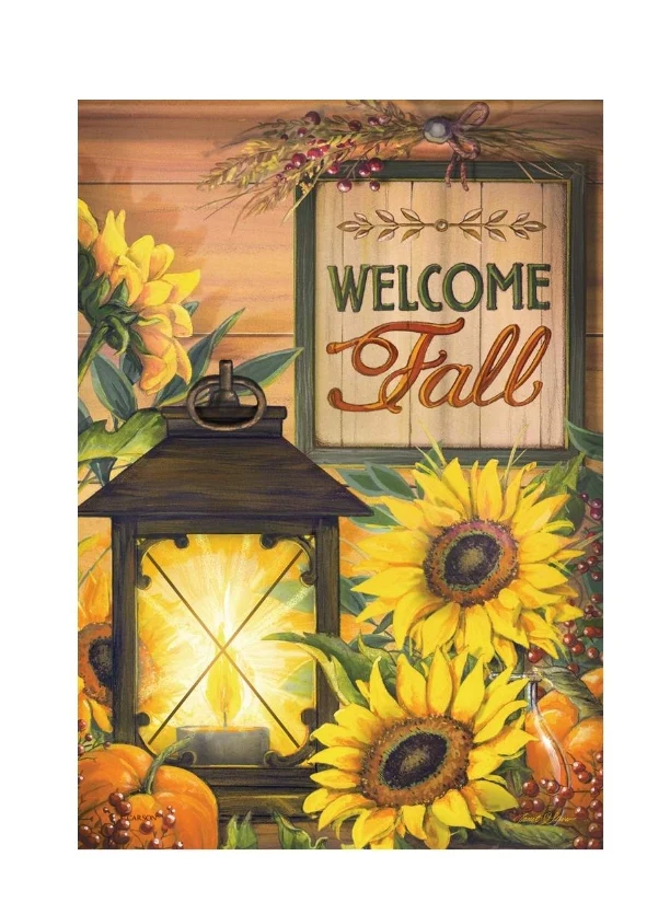 Autumn/Thanksgiving/Halloween Garden Flag - Image 12