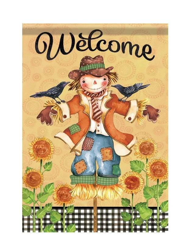 Autumn/Thanksgiving/Halloween Garden Flag - Image 14