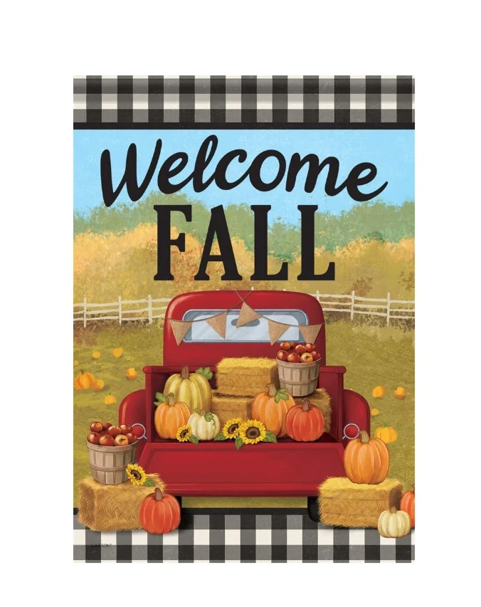 Autumn/Thanksgiving/Halloween Garden Flag - Image 15