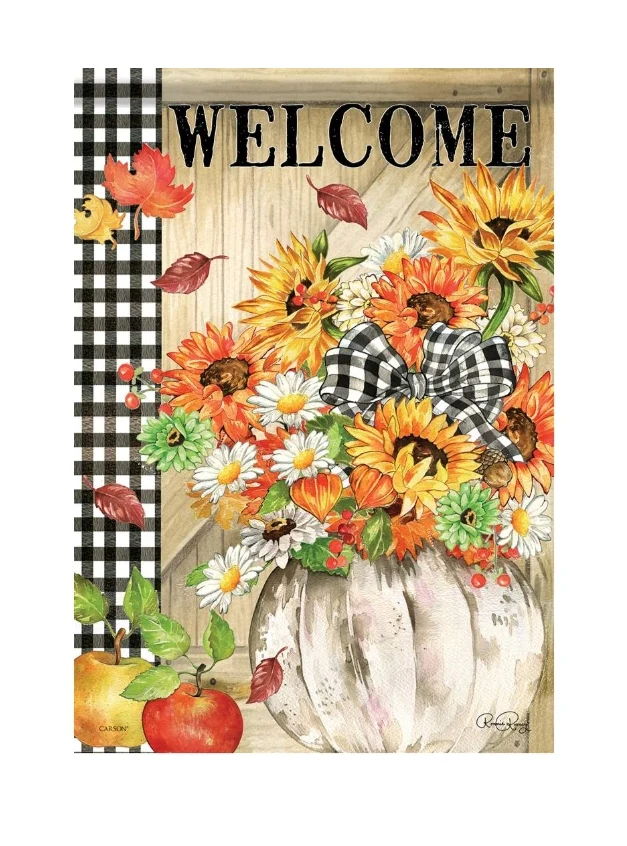 Autumn/Thanksgiving/Halloween Garden Flag - Image 16