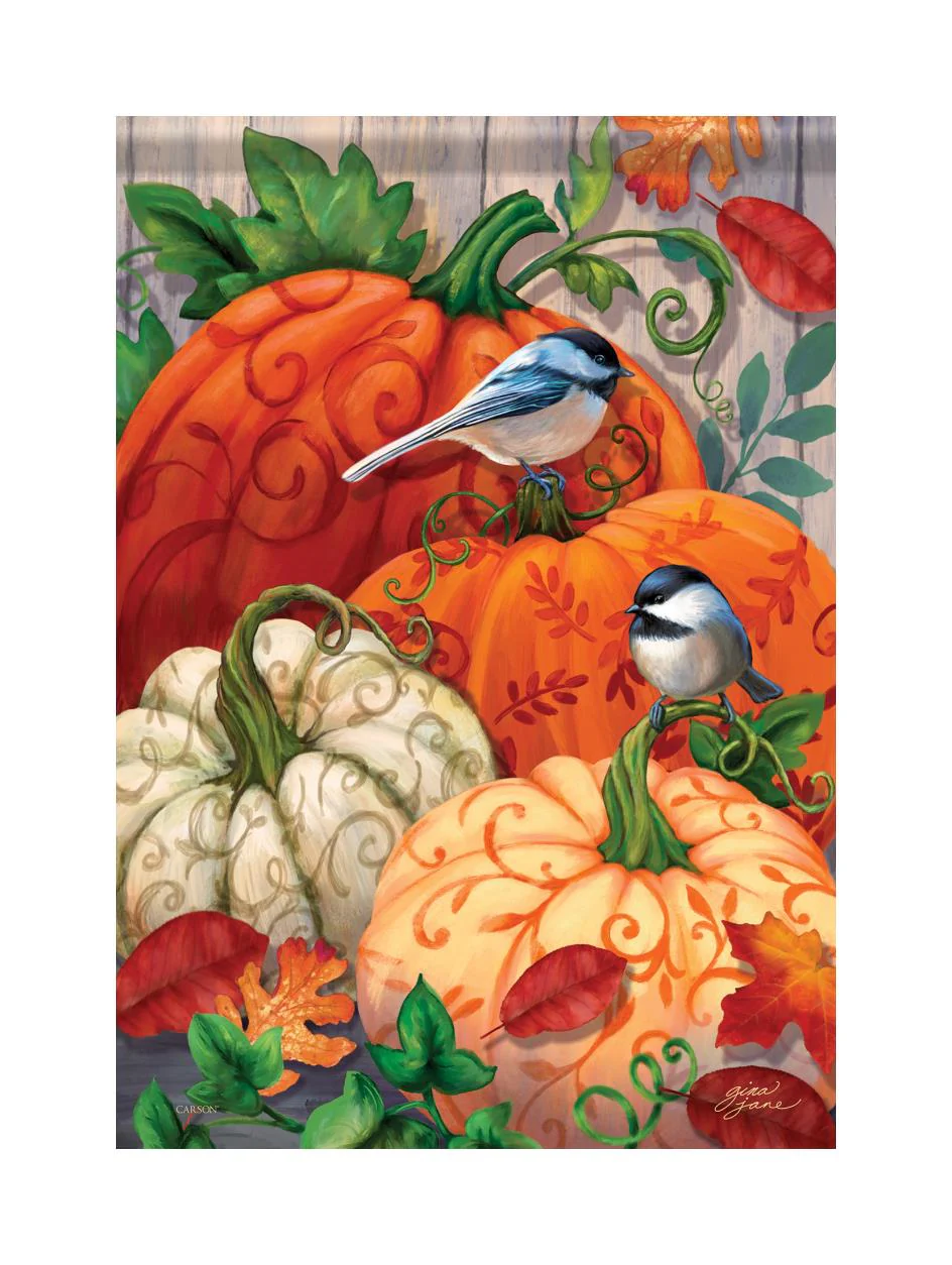 Autumn/Thanksgiving/Halloween Garden Flag - Image 26