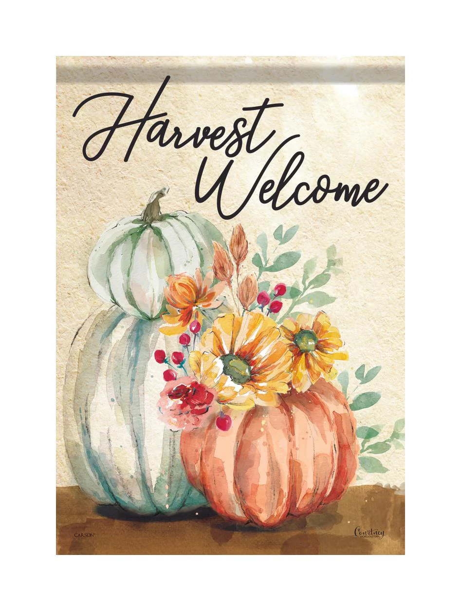 Autumn/Thanksgiving/Halloween Garden Flag - Image 27