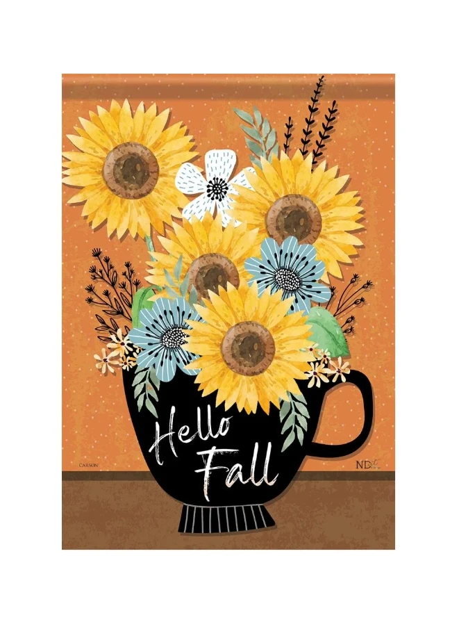 Autumn/Thanksgiving/Halloween Garden Flag - Image 3