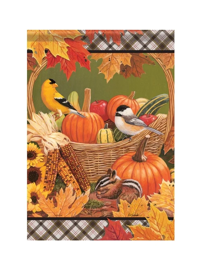 Autumn/Thanksgiving/Halloween Garden Flag - Image 8