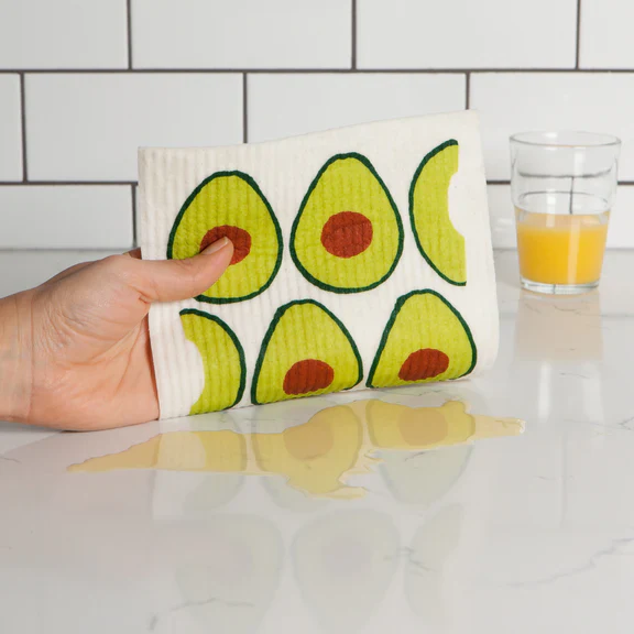 Avocados Swedish Dishcloth - Image 3