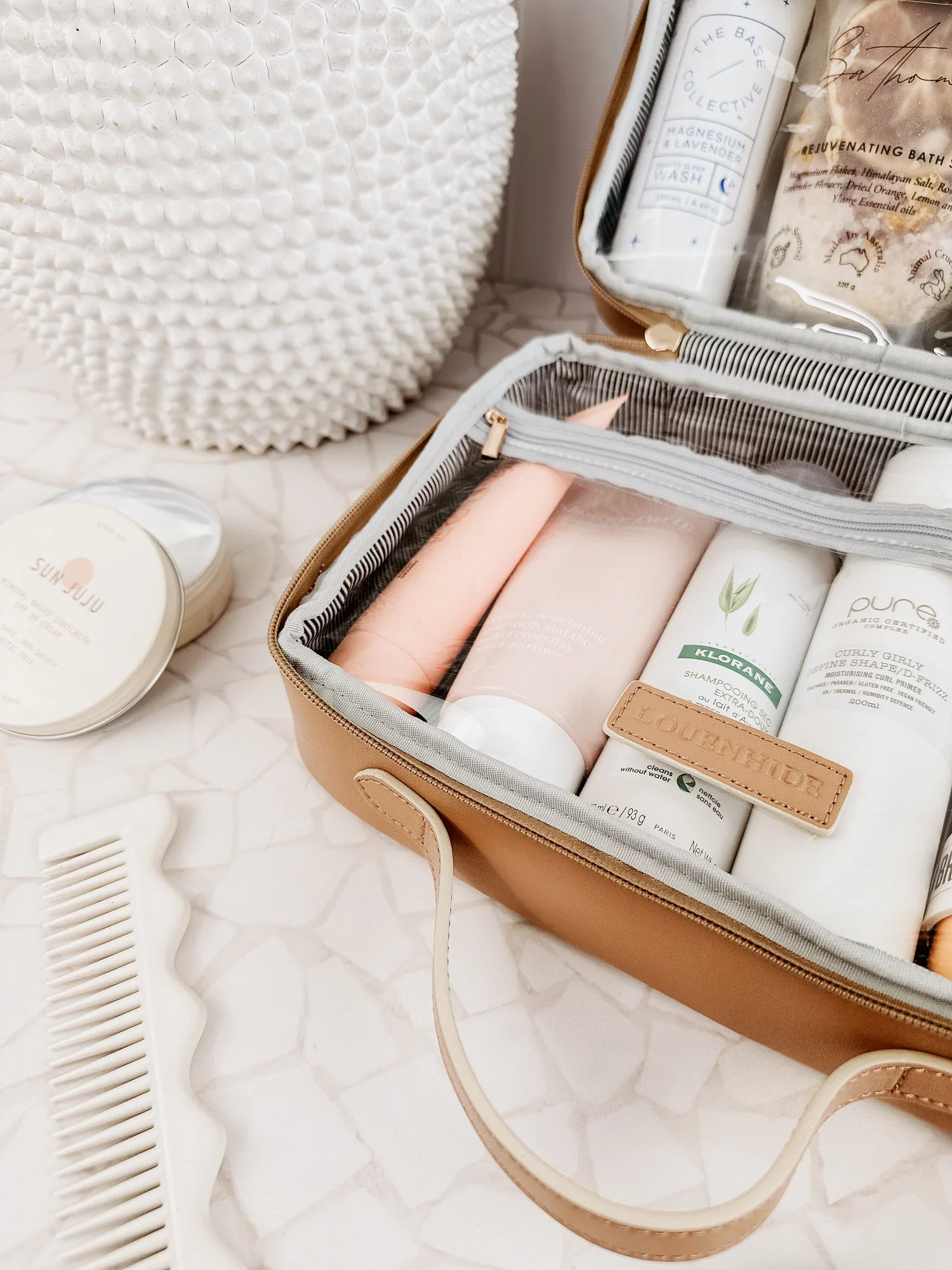 Baby Emma Toiletry - Camel - Image 5