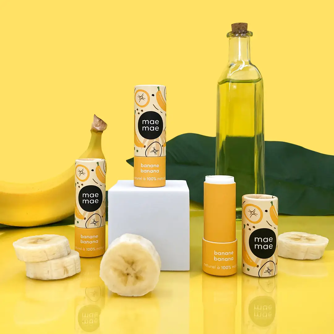 Banana Natural Lip Balm - Image 2