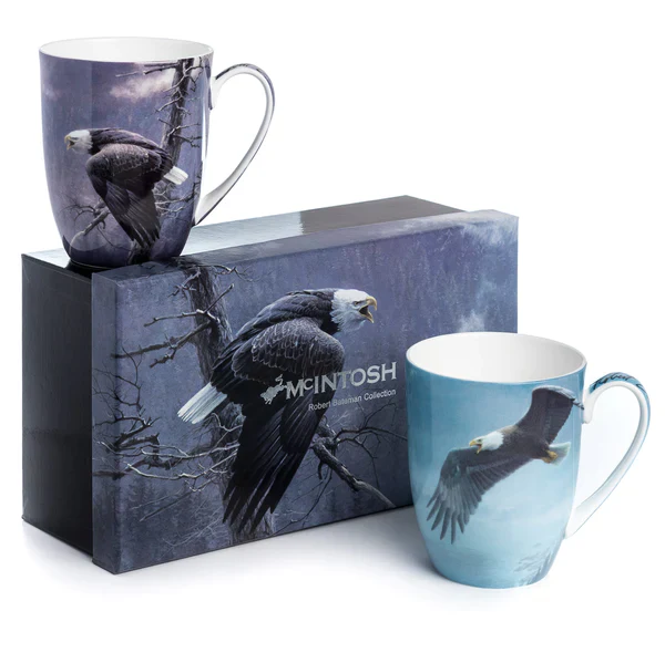 Bateman Eagles Mug Pair