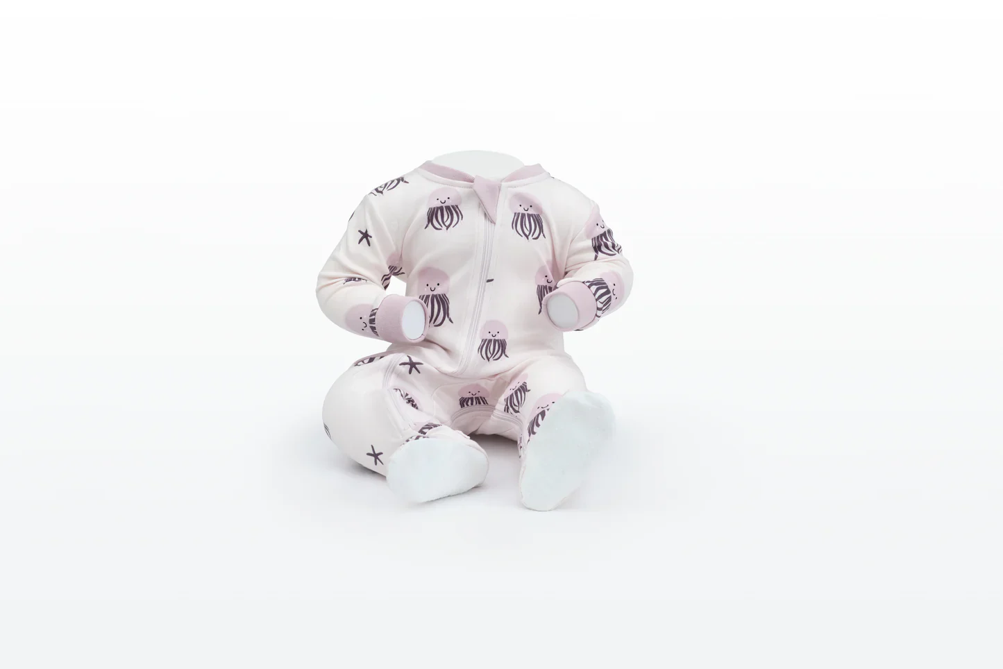 Be My Squishy Organic Cotton Footed Sleeper - Image 3