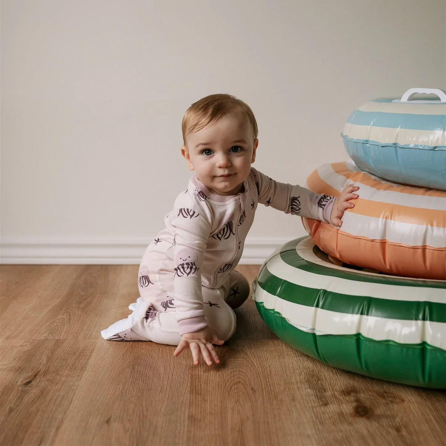 Be My Squishy Organic Cotton Footed Sleeper - Image 4