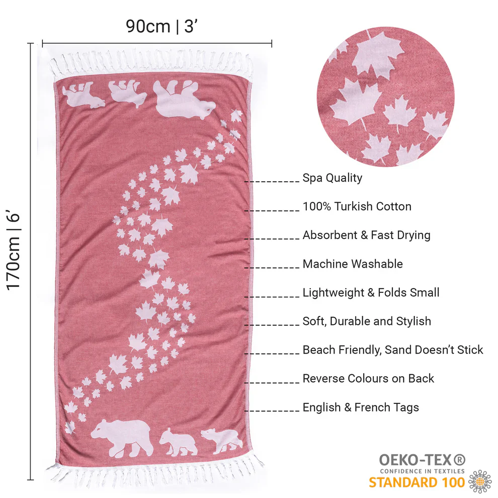 Bear Turkish Body Towel - Image 5