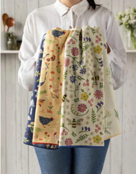 Bee Garden Dishtowel - Image 2