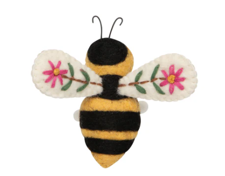 Bee Garden Felt Napkin Ring - Image 3
