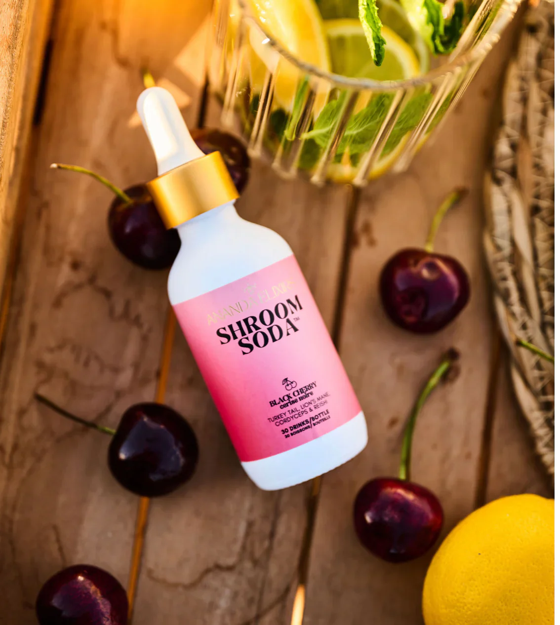 Black Cherry Shroom Soda - Image 2
