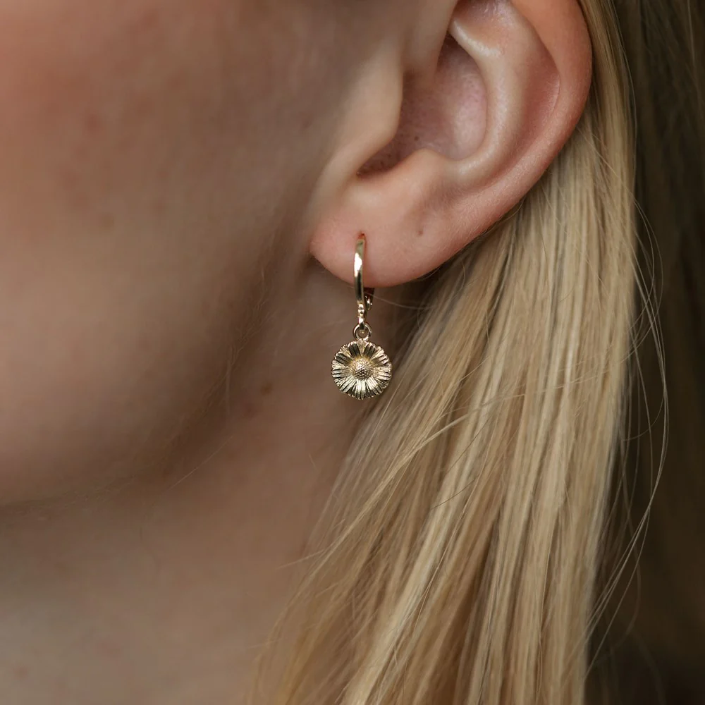 Bloom Hoops - Silver - Image 2