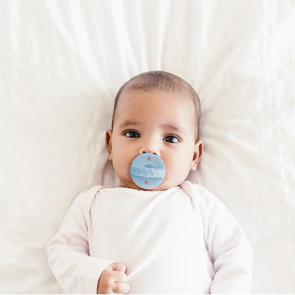 Blue Sweetie Orthodontic Pacifier Set - Image 3