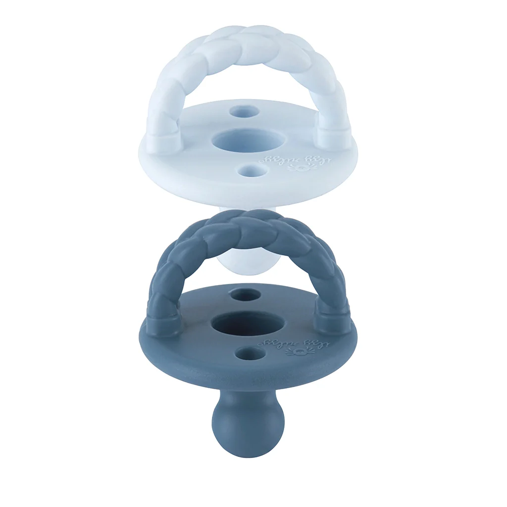 Blue Sweetie Orthodontic Pacifier Set - Image 4