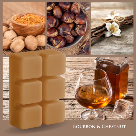 Bourbon and Chestnut Wax Melts - Image 3