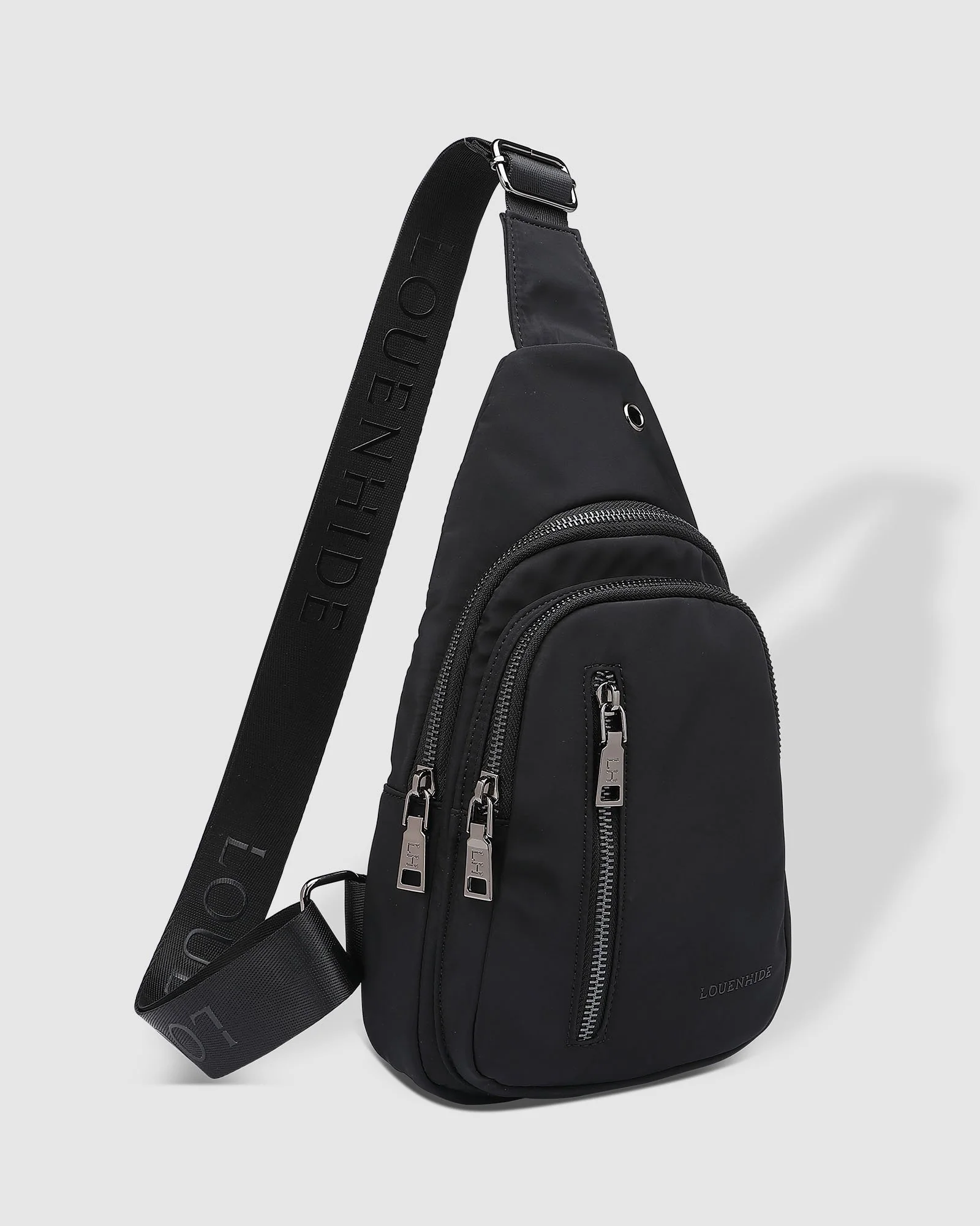 Boyd Nylon Sling Bag - Black - Image 3
