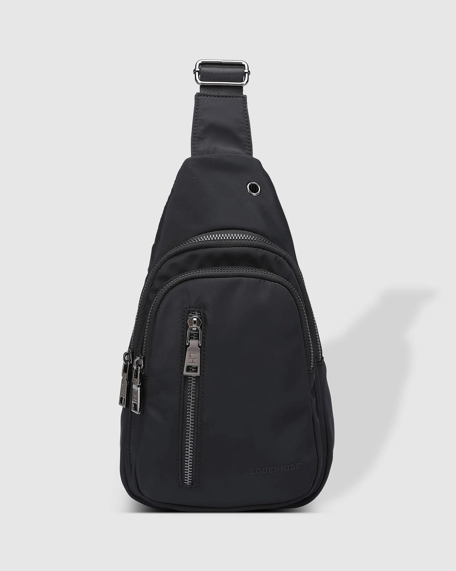Boyd Nylon Sling Bag - Black - Image 4