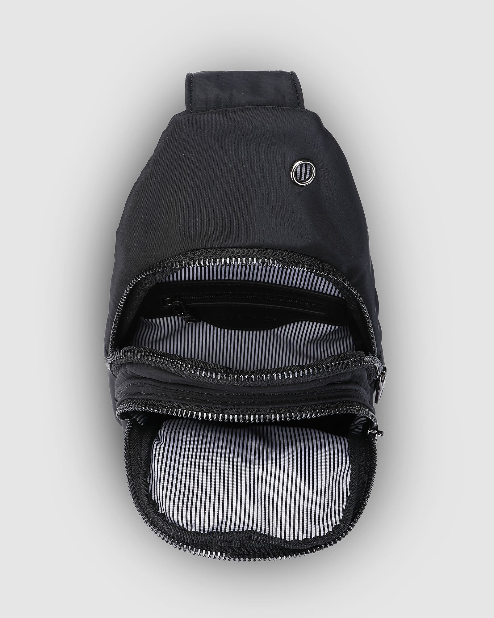 Boyd Nylon Sling Bag - Black - Image 6