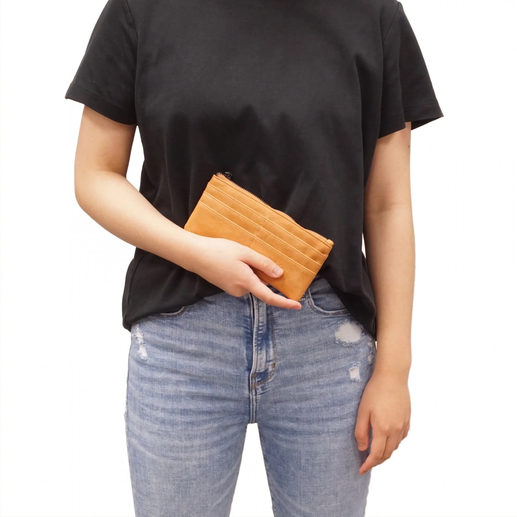 Briella Slim Wallet - Cream - Image 4