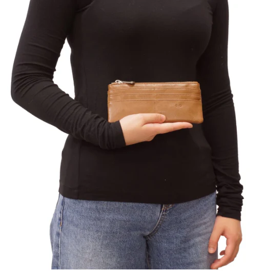 Briella Slim Wallet - Olive FINAL SALE - Image 4