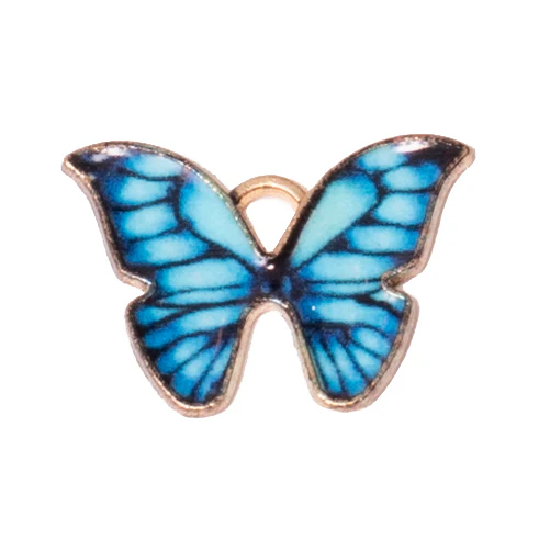C640 Colourful Butterflies - Blue - Image 2