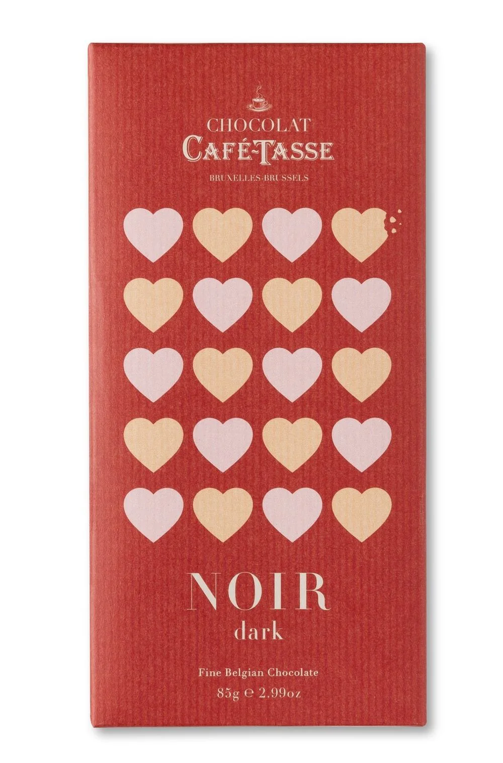 Cafe Tasse Dark Chocolate Love Bar
