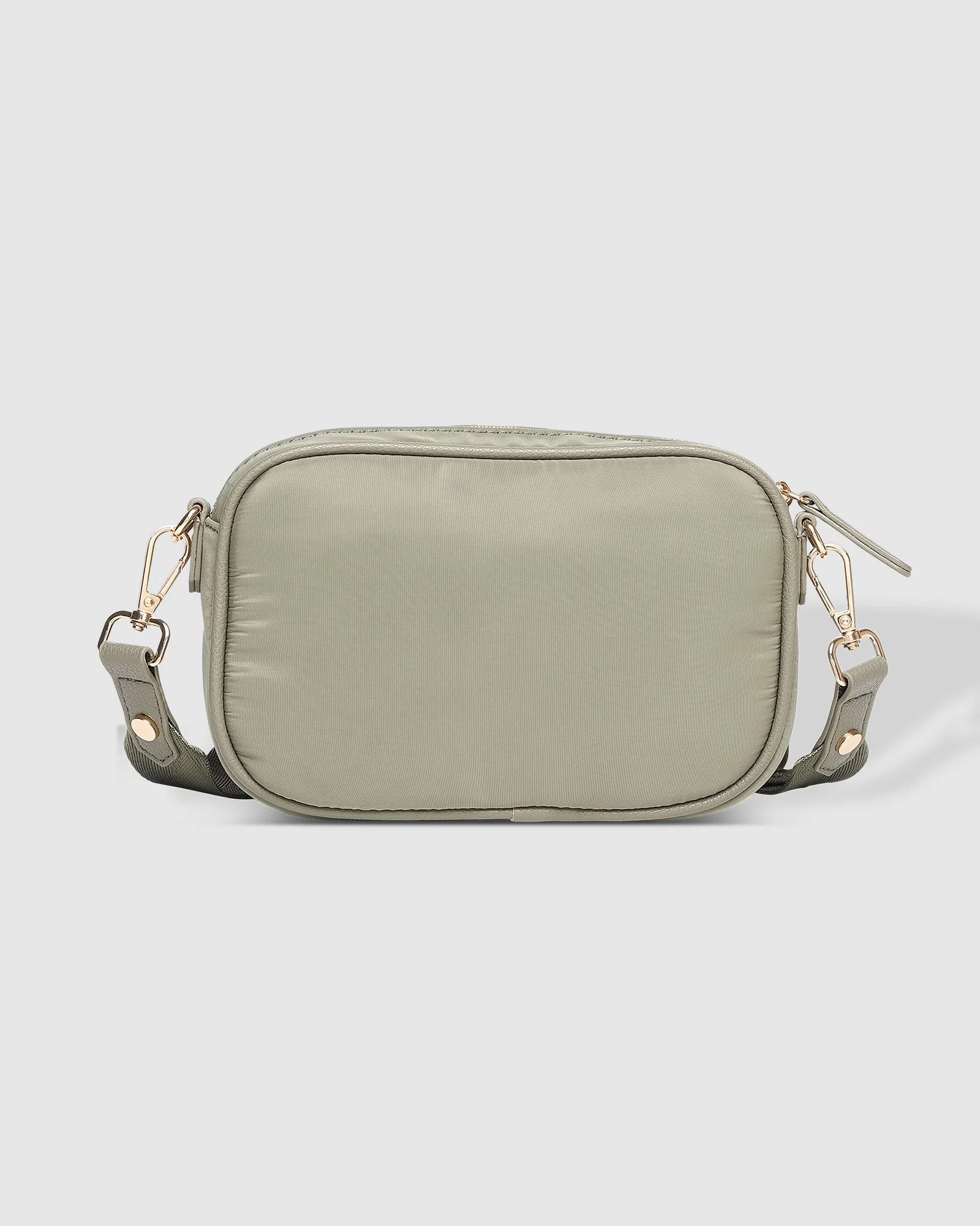 Cali Nylon Crossbody Bag - Khaki - Image 4
