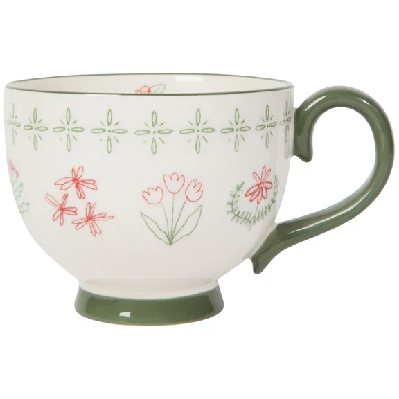 Camellia Stoneware Mug - Image 2