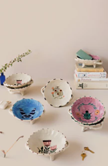 Catbloom Footed Bowl - Image 3