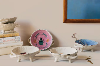 Catbloom Footed Bowl - Image 4