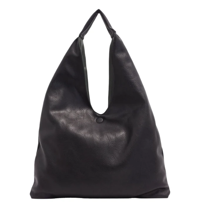 Cecilia 2-in-1 Reversible Hobo - Black / Deep Forest