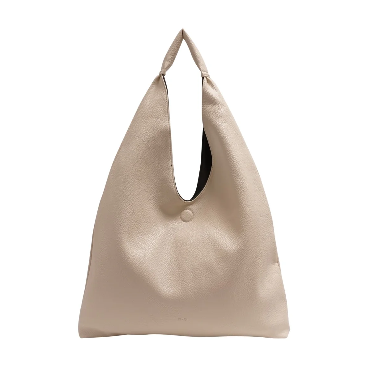 Cecilia 2 in 1 Reversible Hobo - Marshmallow/Deep Forest