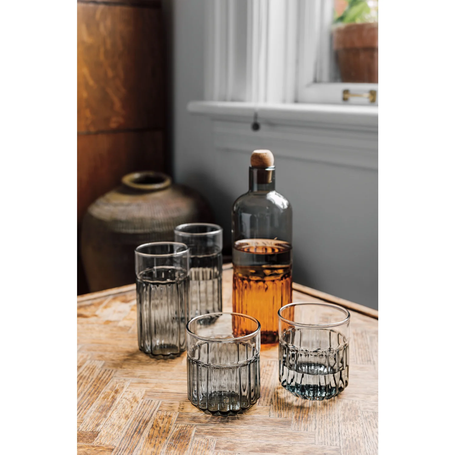 Channel 14oz Glass - Smoke - Image 2