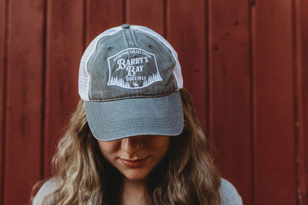 Charcoal - Barry's Bay Trucker Cap - Image 2